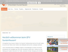 Tablet Screenshot of gunzenhausen.dfv-bayern.de